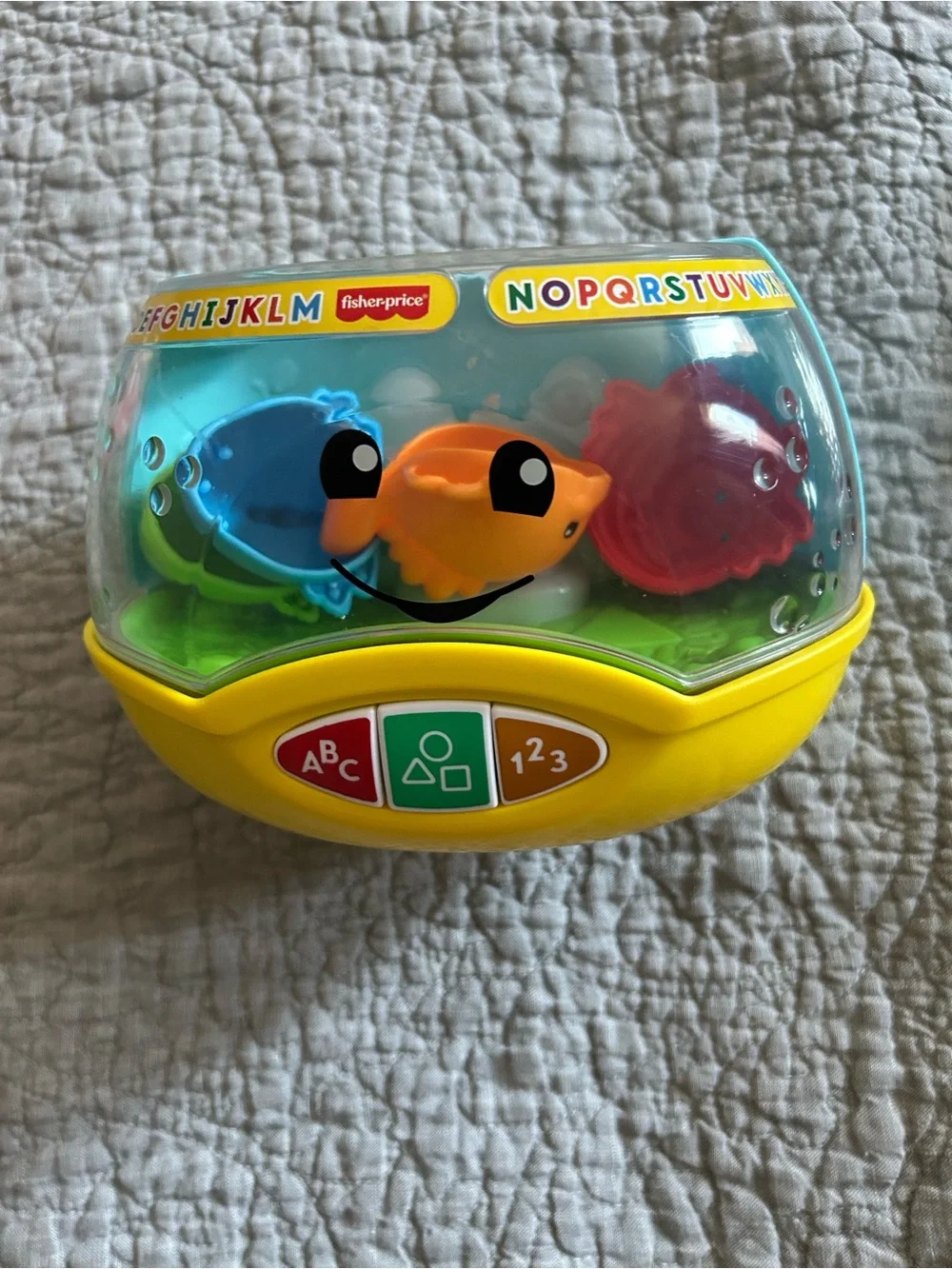 Interactive Blue and Yellow Ocean Learning Toy Set for Kids